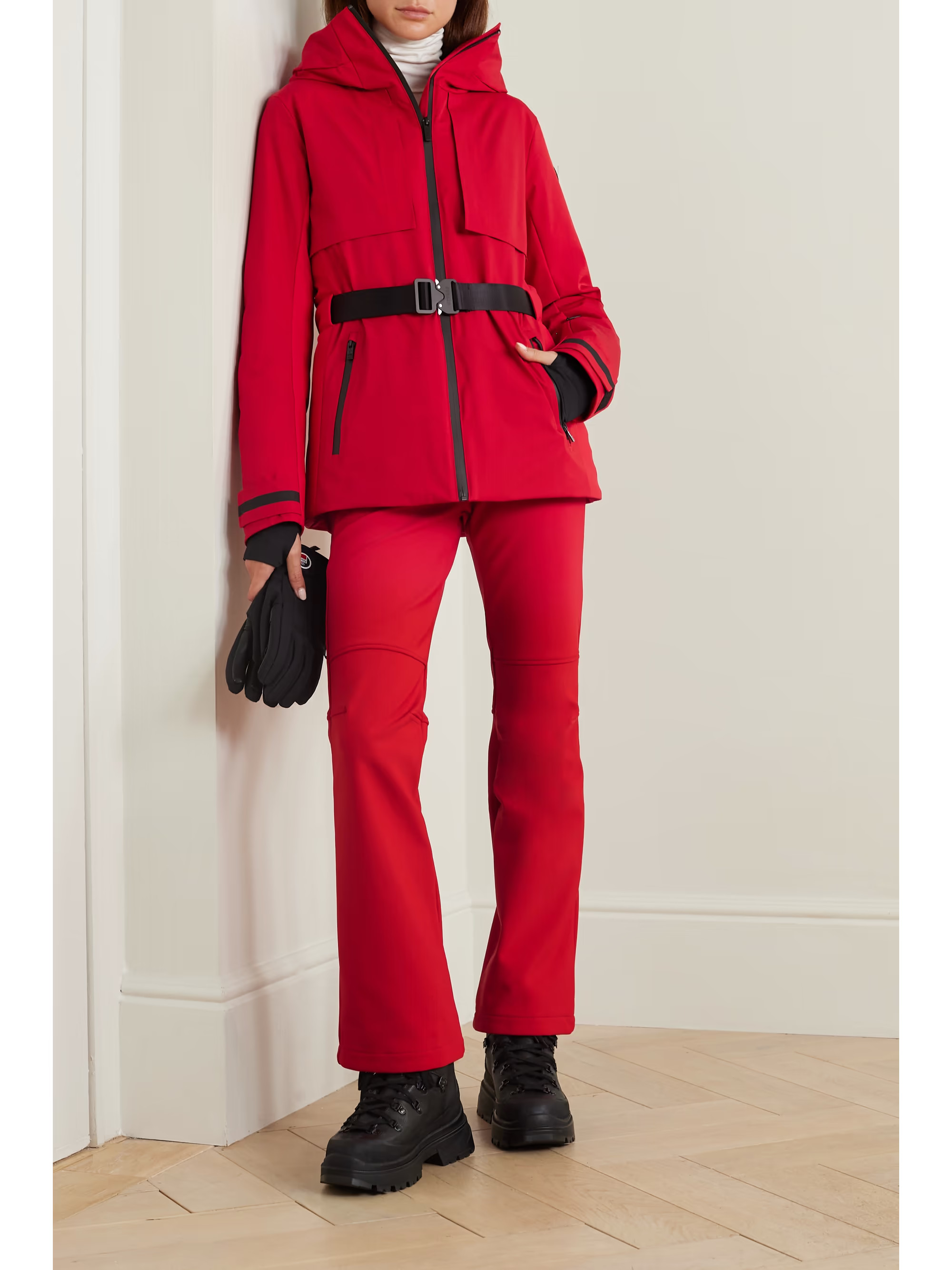 Veste de ski à capuche en tissu technique et à ceinture Ava FUSALP pour femme | NET-A-PORTER | NET-A-PORTER (UK & EU)