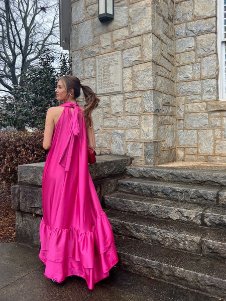 Pink maxi dress 🫶🏻

#LTKunder100 #LTKstyletip #LTKFind