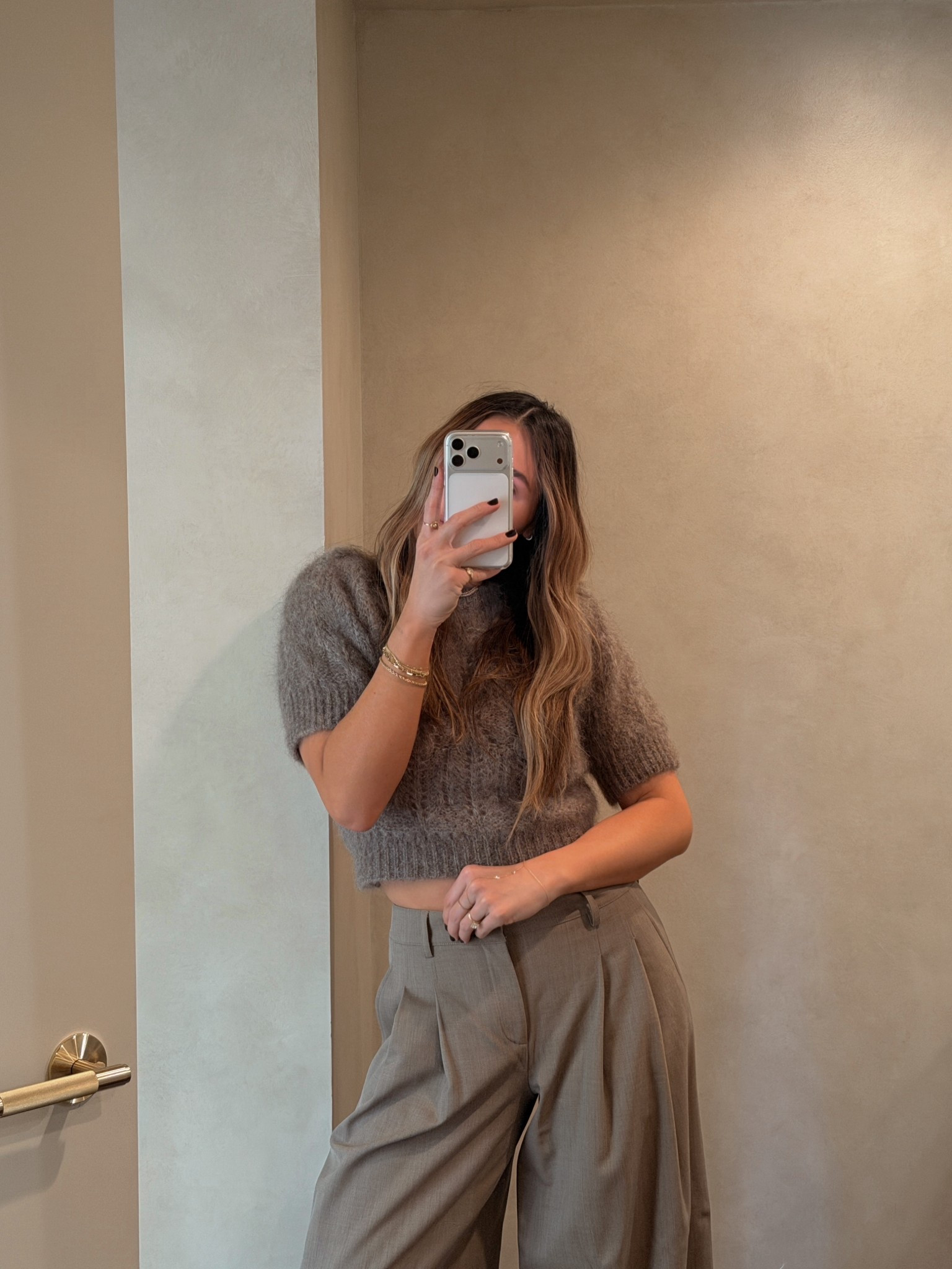 Top size 4 
Bottoms size 4