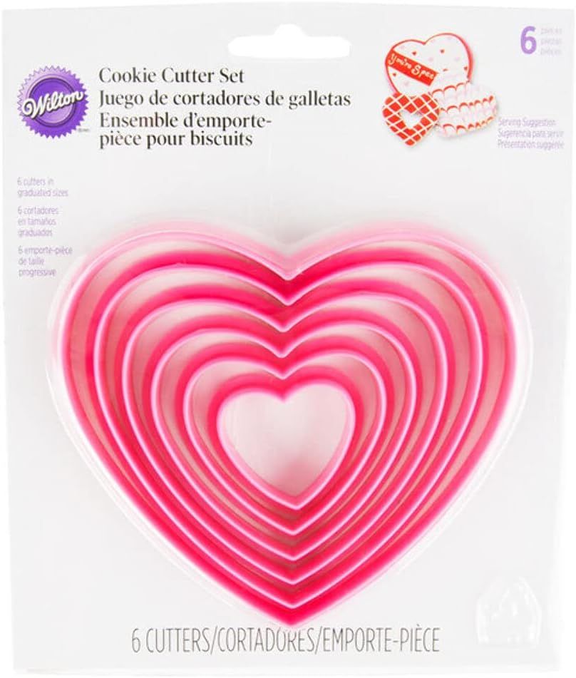 Wilton Nesting Heart Cutter Set | Amazon (US)