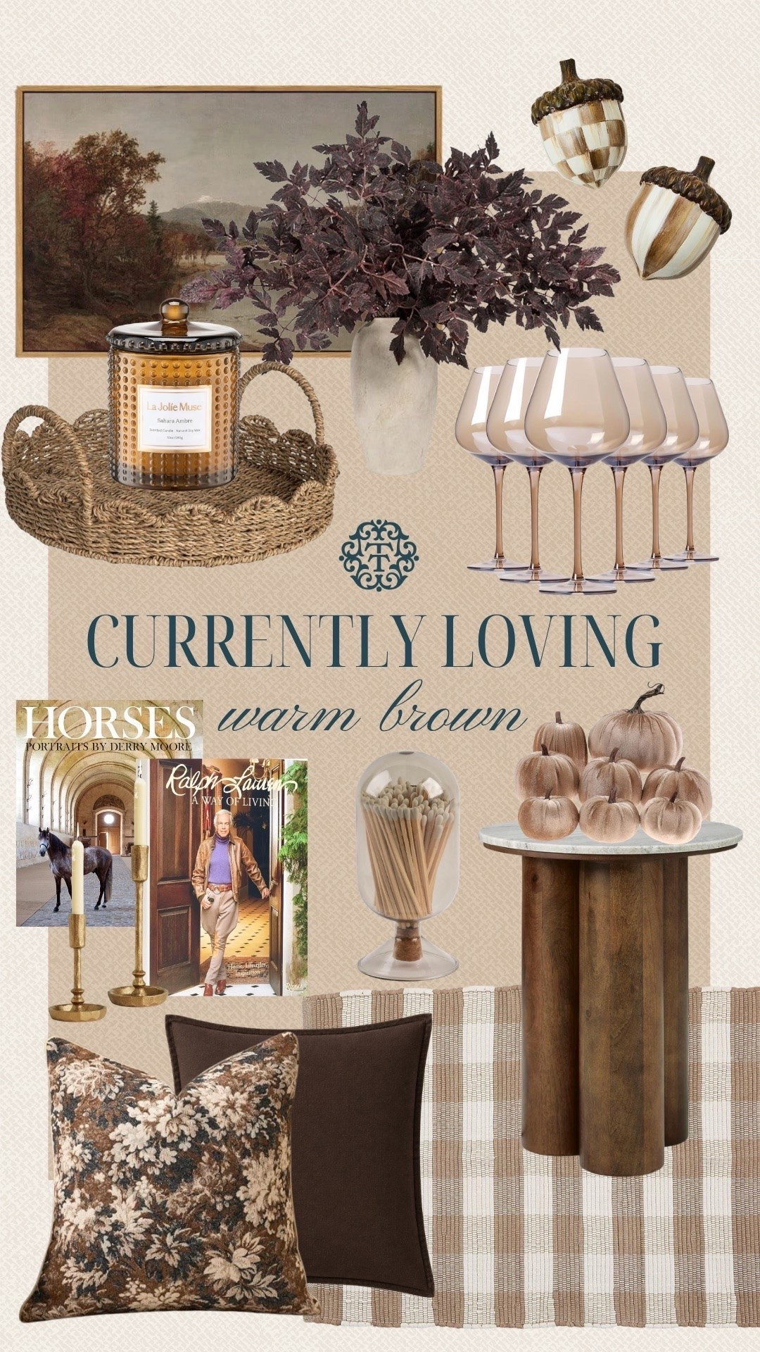 Warm brown is such a pretty way to decorate for fall. I love the mix of vintage artwork, floral pillows, wood accents, candles, and neutral tableware for creating a cozy fall home refresh. These fall home decor finds would make any space feel inviting without feeling too dark.

#LTKSeasonal #LTKHome #LTKdayinmylife