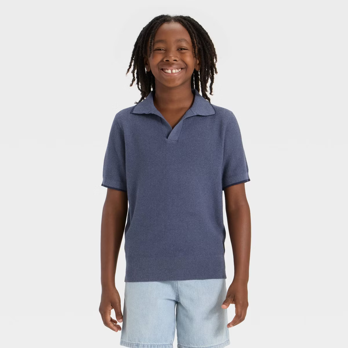 Boys' Short Sleeve Polo Sweater - Cat & Jack™ | Target