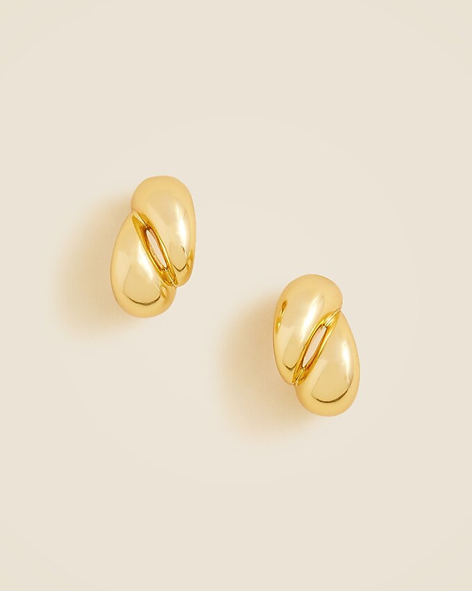 Sculptural hoop earrings | J. Crew US