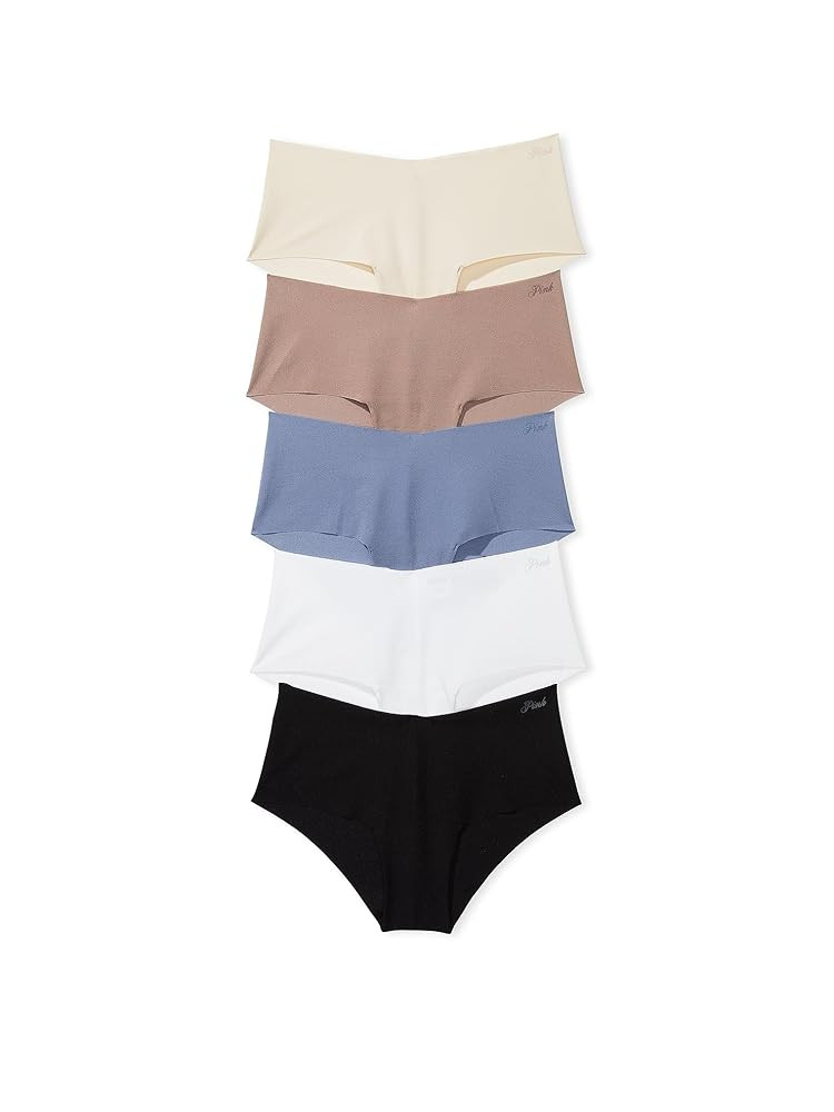 Victoria's Secret PINK Women's No Show Cheekster Underwear, Panties for Women, Spring Basic, (XXL... | Amazon (US)