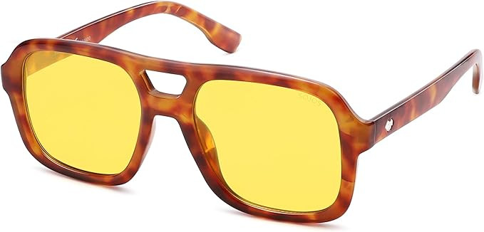 SOJOS Retro Aviator Sunglasses For Women Men Square Womens Square Sun Glasses SJ2355 | Amazon (US)