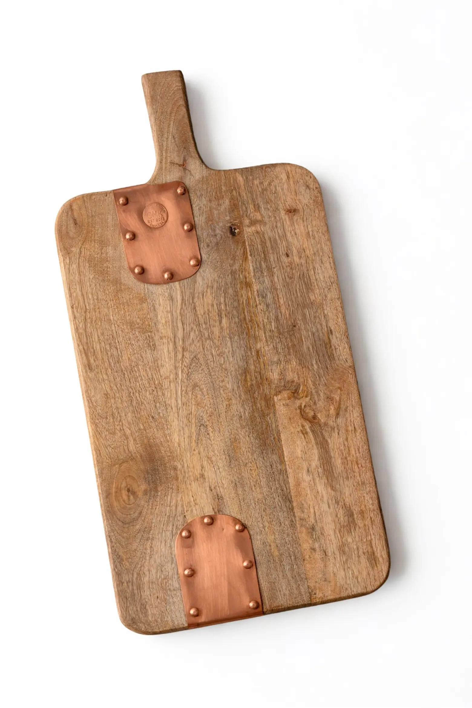 Vintage Inspired Wooden Charcuterie Board with Handmade Copper Details | Nordstrom | Nordstrom