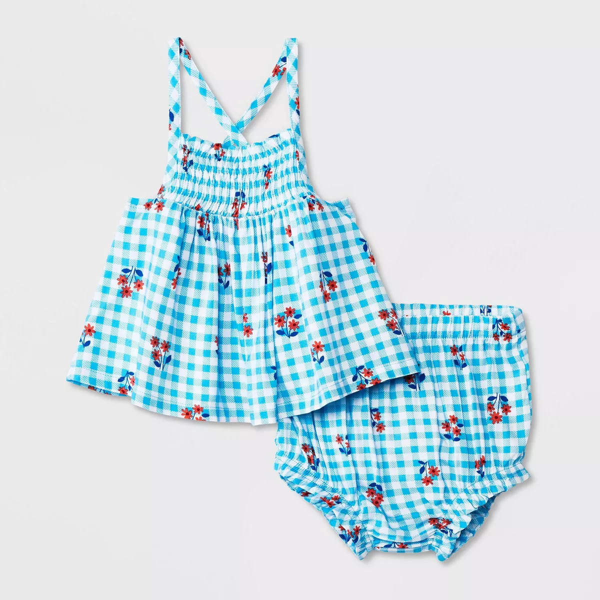 Baby Girls' Challis Top & Bottom Set - Cat & Jack™ | Target