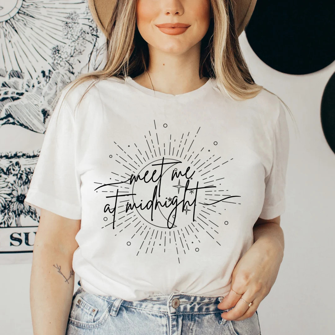 Meet Me At Midnight Tshirt, Swiftie Fangirl Tee, New Taylor Midnights Tshirt, New Album Midnights... | Etsy (US)