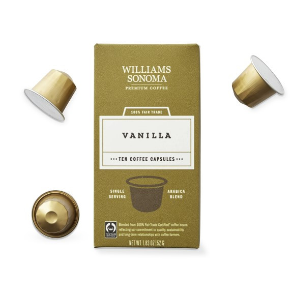 Williams Sonoma Coffee Capsules, Vanilla | Williams-Sonoma