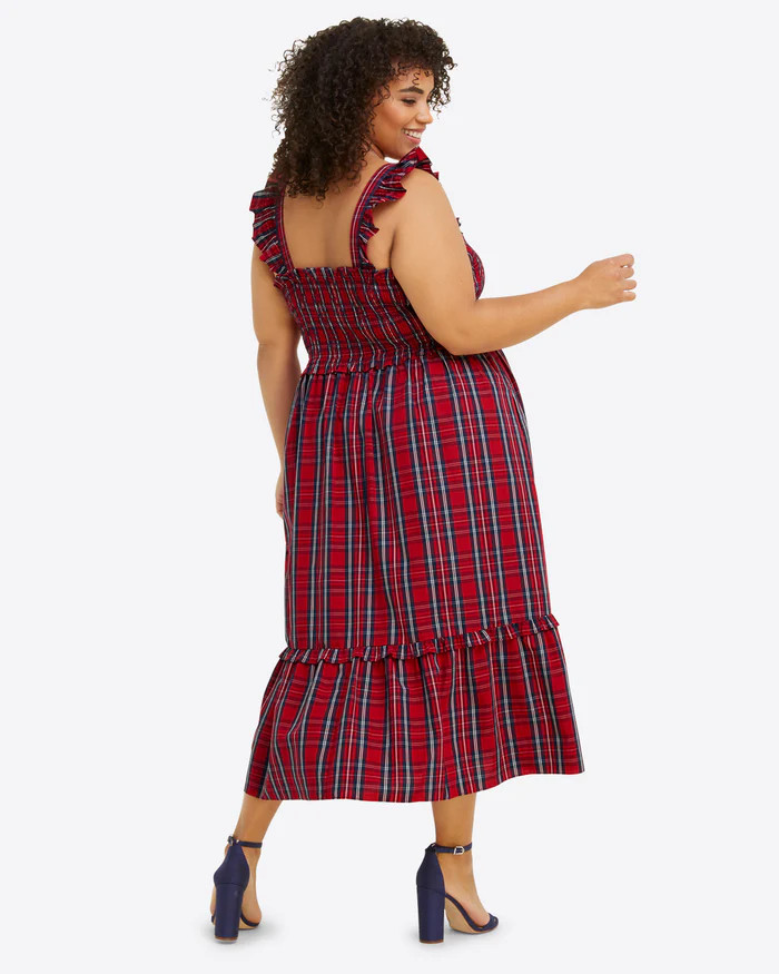 Kimberly Smocked Dress in Angie Plaid | Draper James (US)