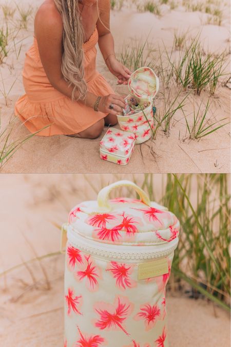 Cutest travel toiletry organizer! (Size large) 🌞🌺 🐚Use my code KELLY20 for 20% off @dagnedover! 🫶🏼 

#LTKtravel