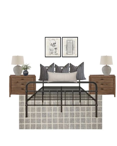 Boy bedroom design, big boy room, teen boy room 