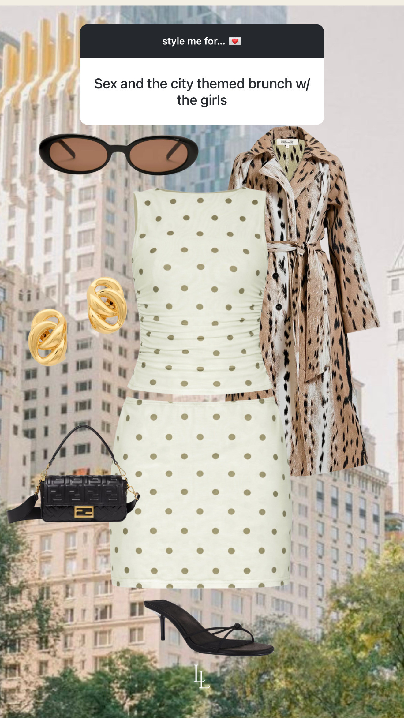 Style inspo for a sex & the city girls themed brunch!  

 #LTKdayinmylife #LTKgrwm #LTKootd