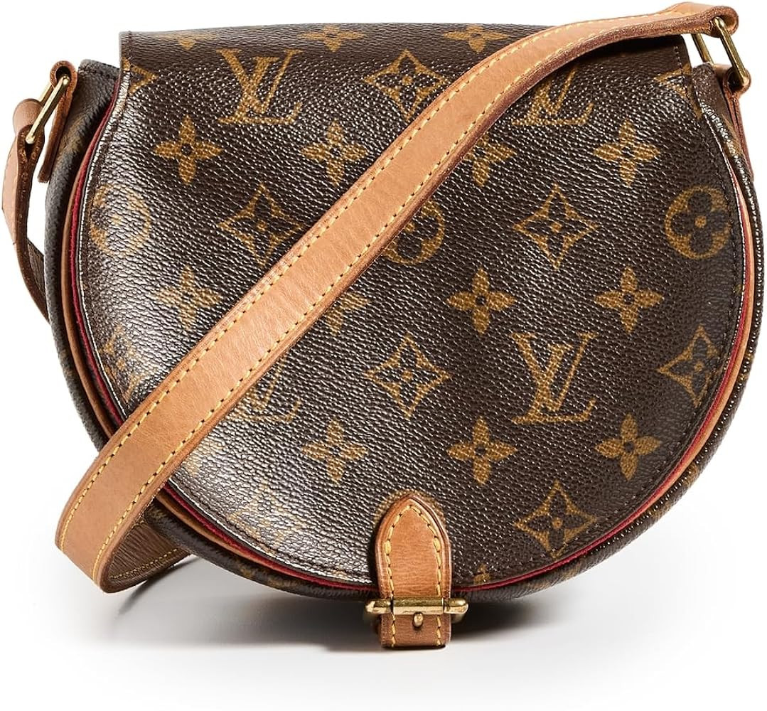 Louis Vuitton Women's Pre-Loved Tambourine Shoulder Bag, Monogram | Amazon (US)