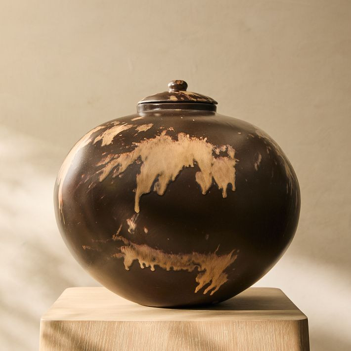 Modern Ceramic Ginger Jar | West Elm (US)