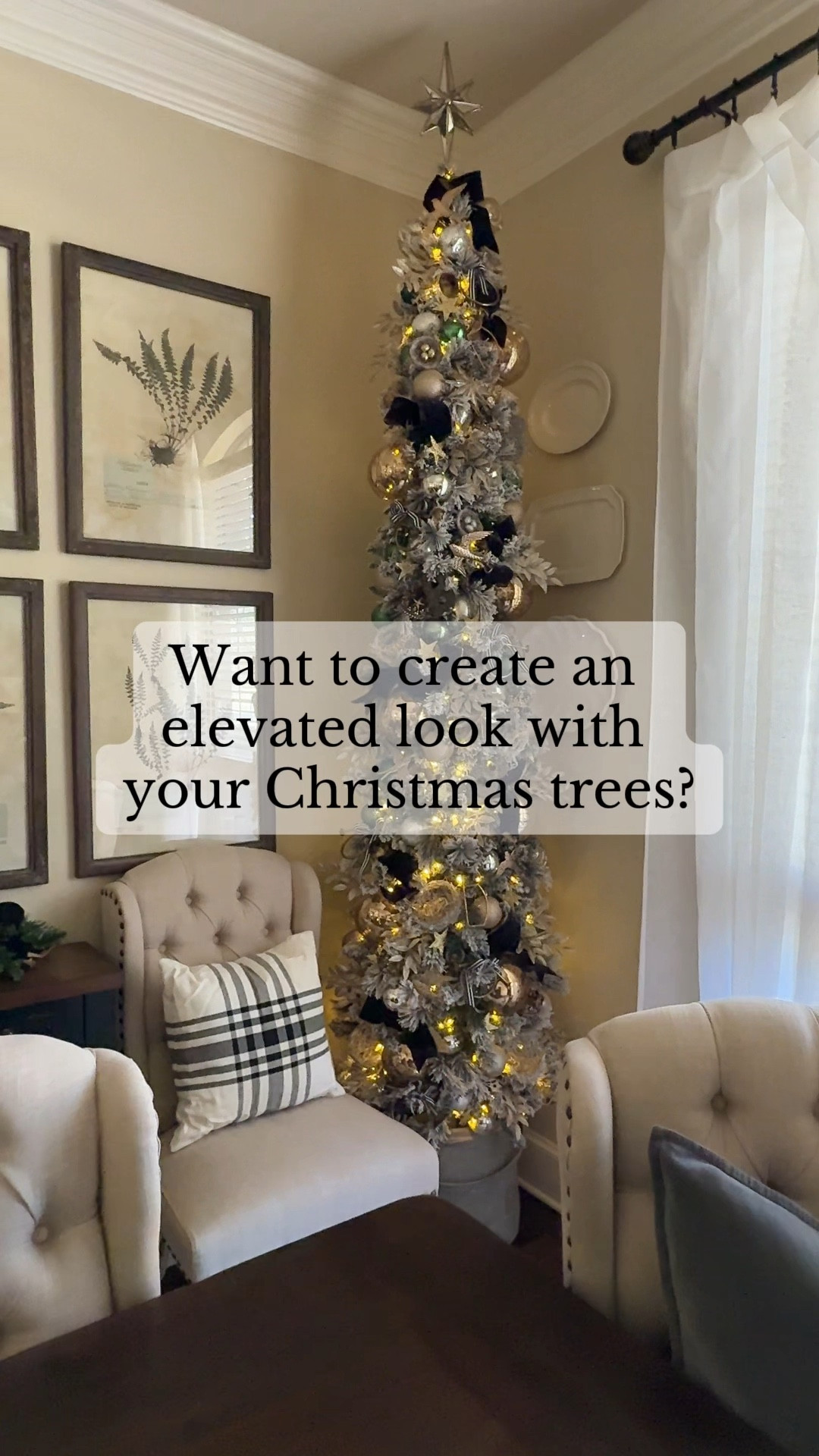 Elevate your Christmas tree with this easy DIY! I’m linking all the supplies at multiple stores, so you can easily order what you need. 🎄 holiday decorating decorations party skinny tree home decor curated vintage antique style look 

#LTKHoliday #LTKSeasonal #LTKHome