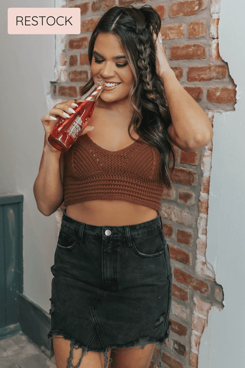 How Deep Is Your Love Black Mini Skirt | Apricot Lane Boutique