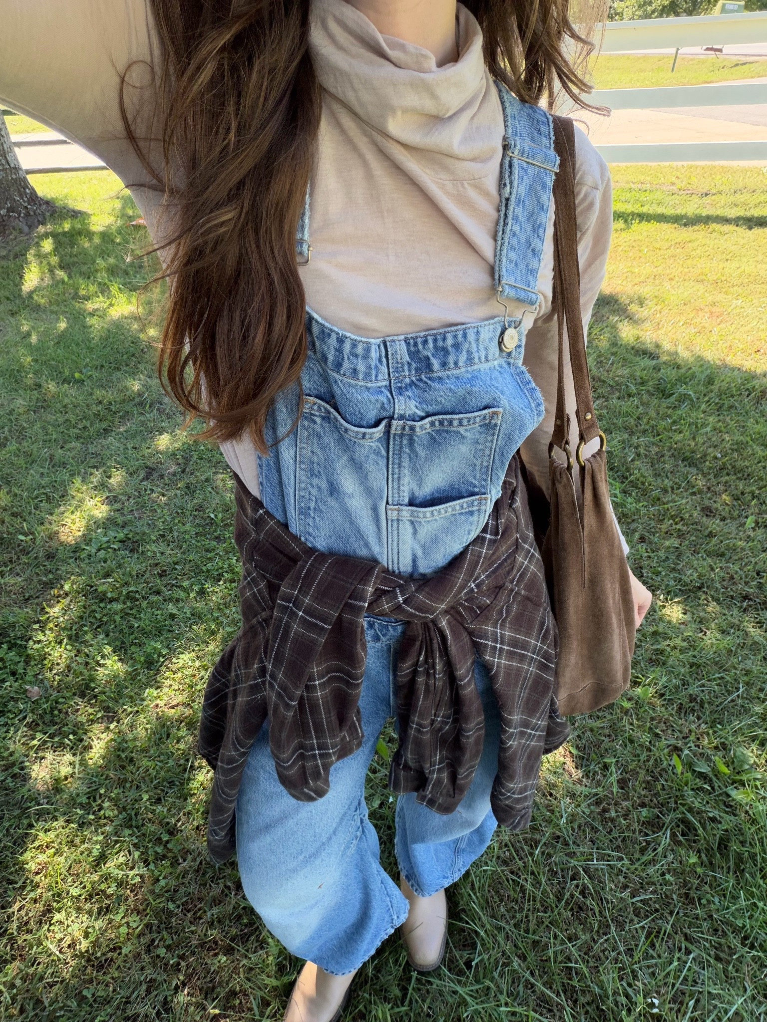 wearing small in overalls, sized up in flannel and light turtleneck is old madewell, linked similar! 

Fall outfit, pumpkin patch outfit

#LTKootd #LTKSeasonal