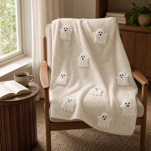 Halloween Flannel Throw Blanket 39.4x27.6 Inch - Soft Decorative Printed Blanket for Couch Bed Tr... | Walmart (US)