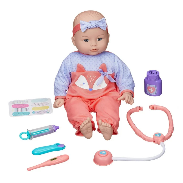 My Sweet Love 16" Get Better Now Baby Doll Play Set, Light Skin Tone | Walmart (US)