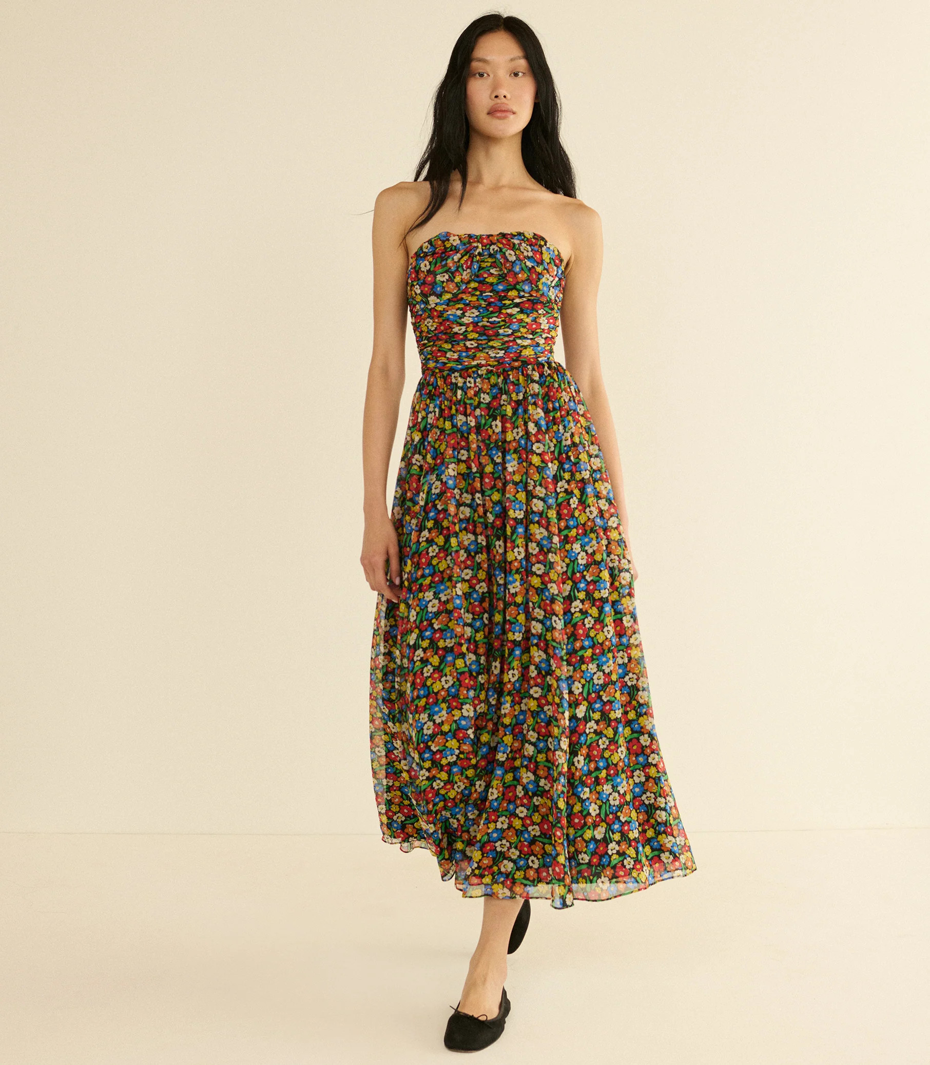 Marguerite Dress - Begonia Blossom | DÔEN | DOEN
