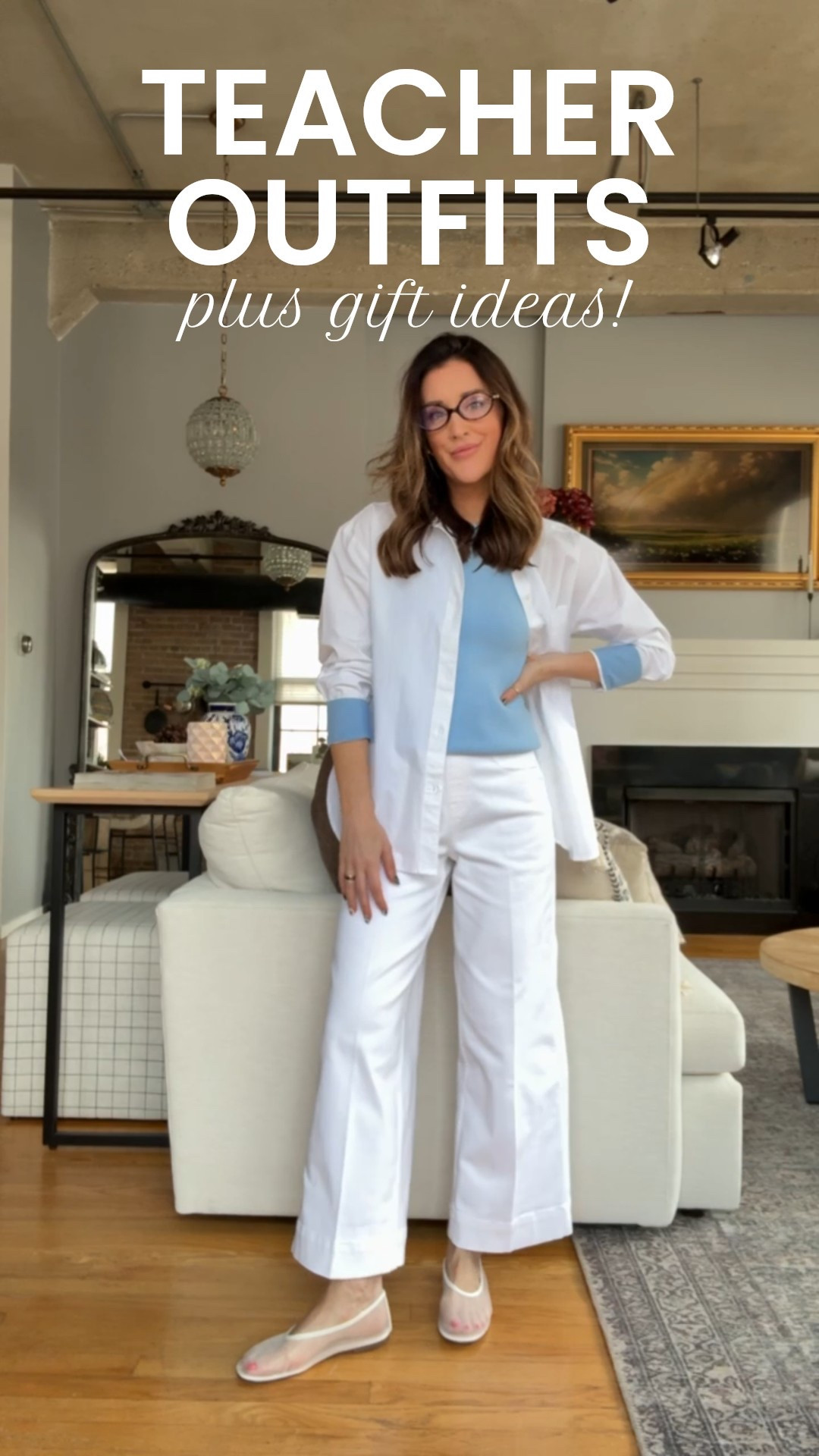 Teacher outfits and gift guide! Tons of teacher outfit ideas and workwear ideas plus I’ve mixed in my teacher gift guide for teacher appreciation week/end of year!

My first outfit is from Spanx - use my code SHELBIXSPANX for 20% off! I could have sized down one in the jeans and done petite, I am 5’4"

#LTKGiftGuide #LTKWorkwear #LTKStyleTip