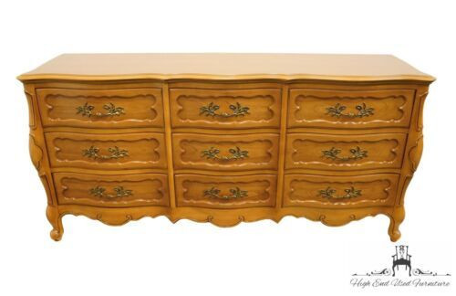 HIGH END VINTAGE French Provincial 72" Triple Dresser 686-5 | Bonanza (Global)