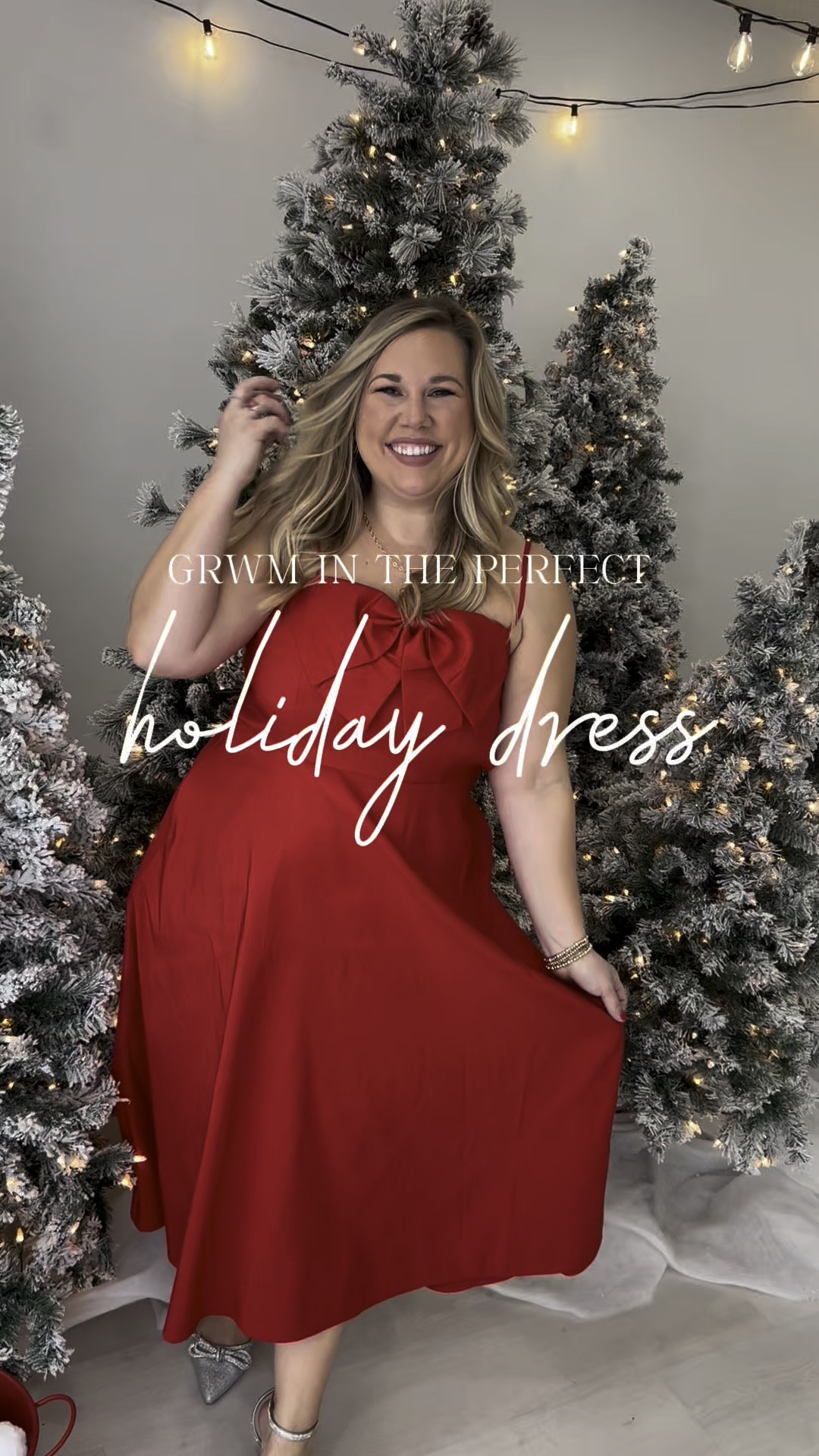 The bow and the red are you kidding me?! I’m obsessed. And under $40!

I’d recomend sizing up if you’re busty. 



#LTKSeasonal #LTKMidsize #LTKHoliday