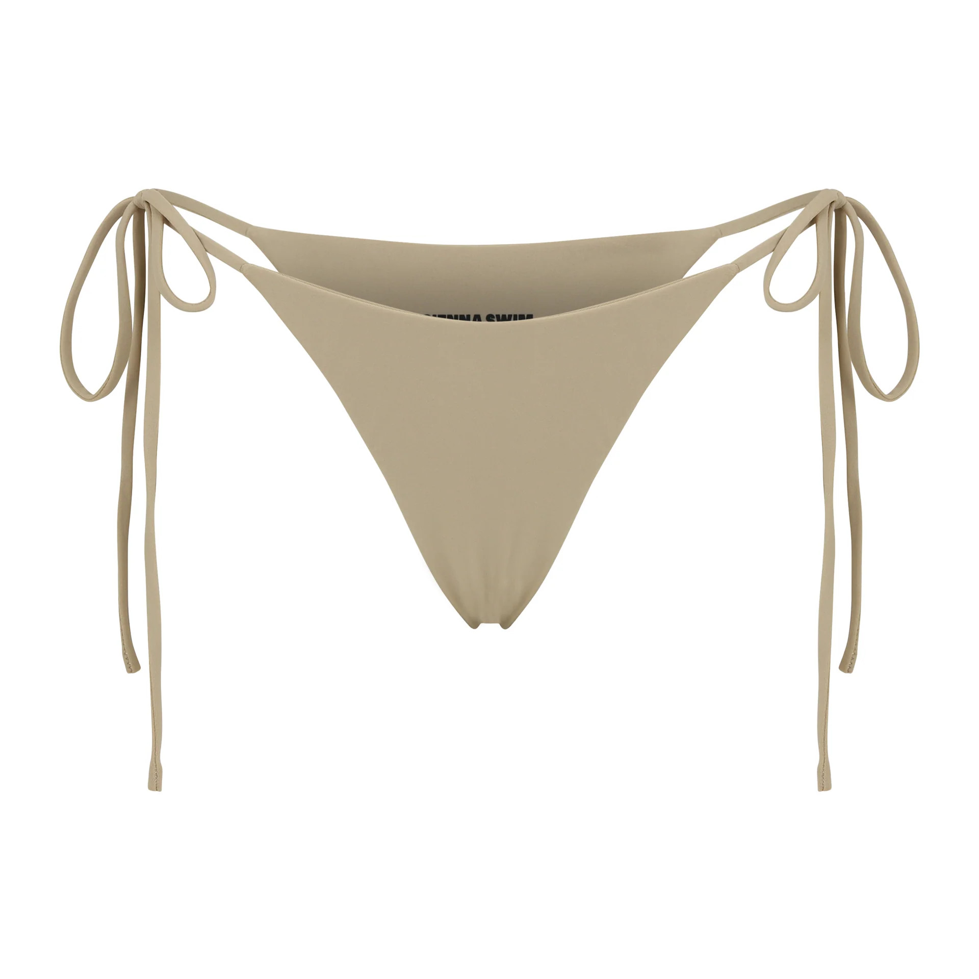 Tulum Tie Bottom - Champagne | Sienna Swim