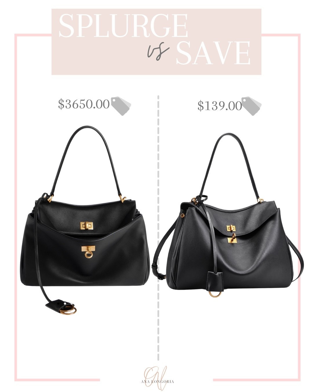Splurge vs Save 
Balenciaga vs Amazon 

#LTKmomlife #LTKSaleAlert #LTKootd