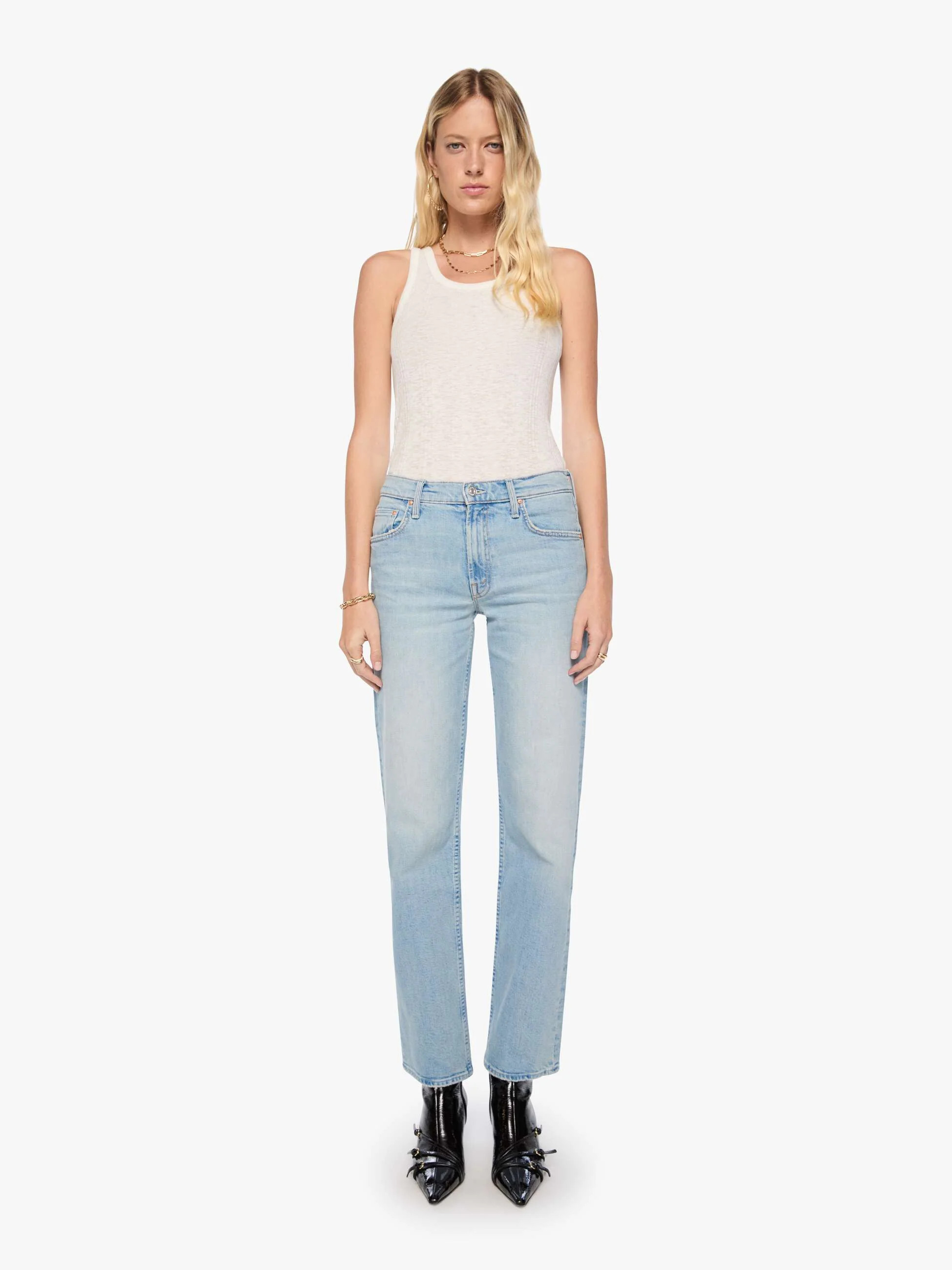 The Newbie Skimp - Go Long | Mother Denim