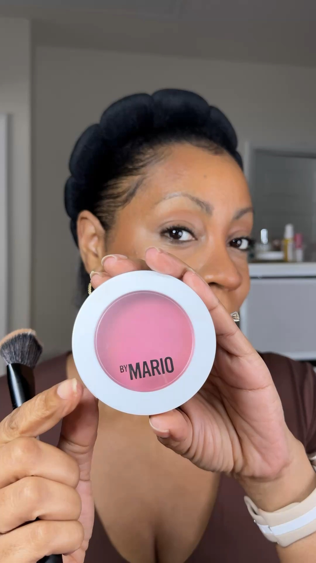 The he perfect soft pink with blue undertone blush 

#LTKBeauty #LTKOver40 #LTKgrwm