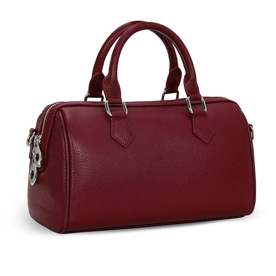 HESHE Leather Top Handle Bags for Women Leather Purses Tote Bag Satchel Handbags Shoulder Bag Des... | Amazon (US)