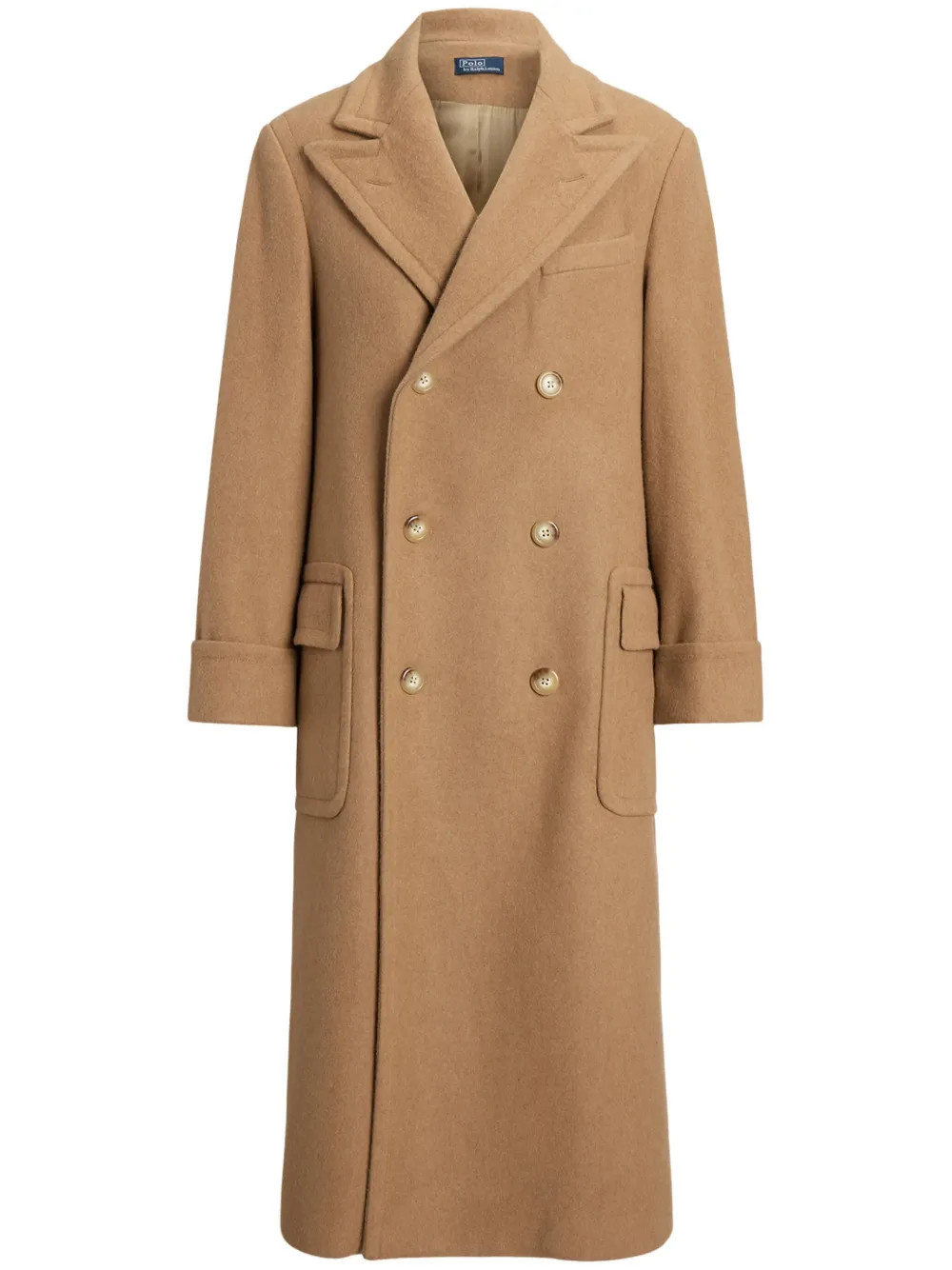 Polo Ralph Lauren double-breasted Wool Coat - Farfetch | Farfetch Global