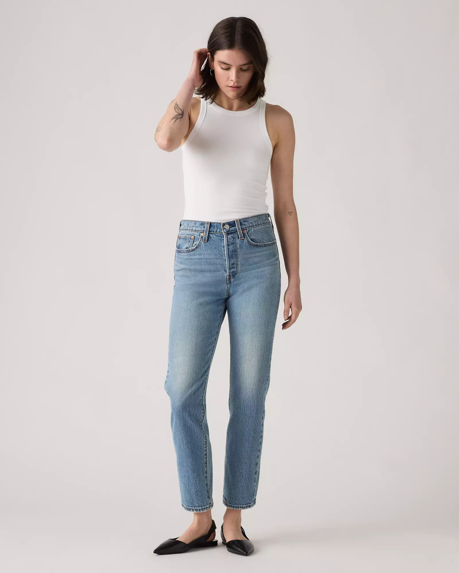 Ribcage Straight Ankle Women's Jeans - Dark Wash | Levi's® US | Levi's US
