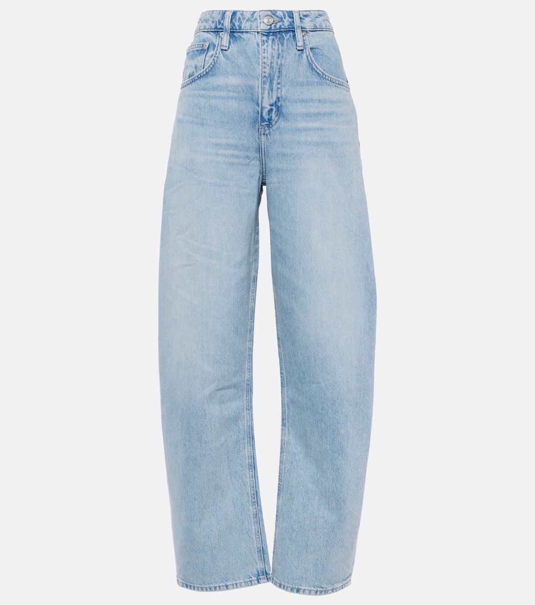High-rise barrel-leg jeans | Mytheresa (US/CA)