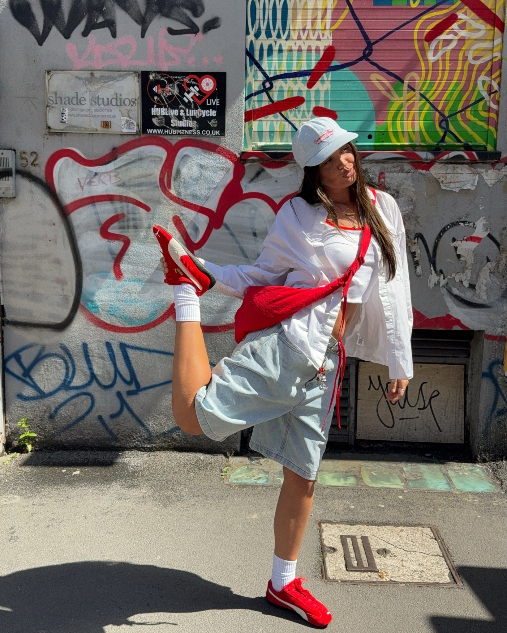 Took my Puma speedcats out of retirement 

#pumaspeedcats #puma #tomboystyle #tomboyoutfit #tallgirlstyle #summeroutfitinspo #jortsoutfit

#LTKuk #LTKsummer #LTKstyletip