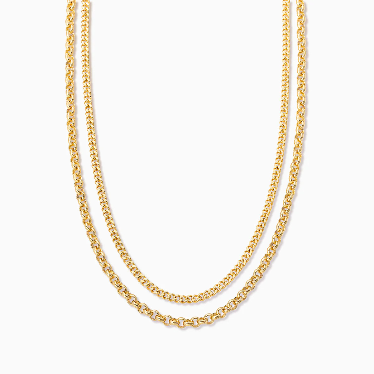 Double Up Chain Necklace | Uncommon James