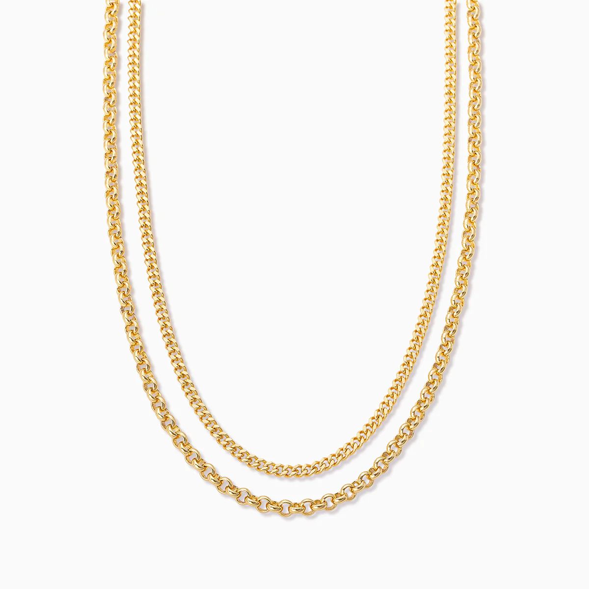 Double Up Chain Necklace | Uncommon James