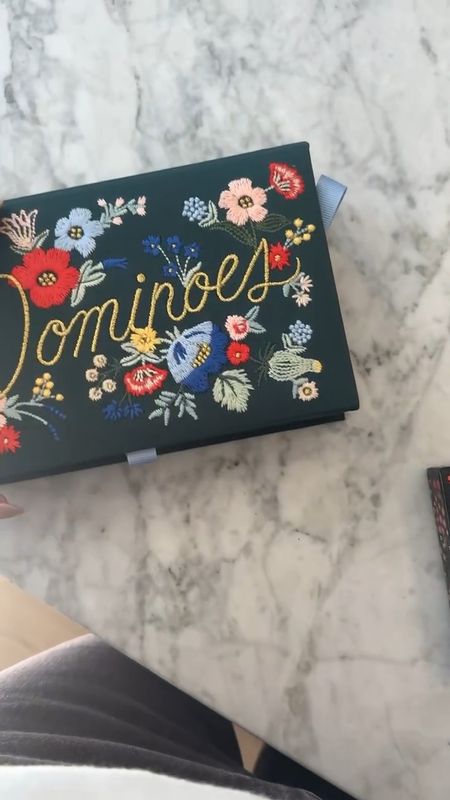 I love elevated everyday items and Rifle Paper Co. just does this so well. Absolutely love this dominoes set with the embroidered box, linking it and a bunch of other favorites below that are currently 25% off with free shipping for Memorial Day!

#LTKSaleAlert #LTKFindsUnder50 #LTKHome