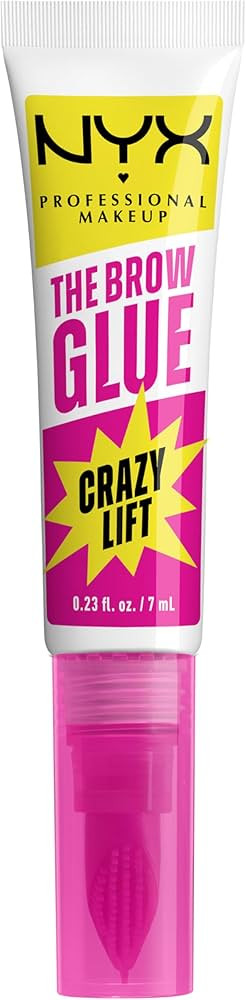 NYX Professional Makeup The Brow Glue Crazy Lift, Brow Lamination Gel, Up to 24H Strong Hold, Bui... | Amazon (UK)