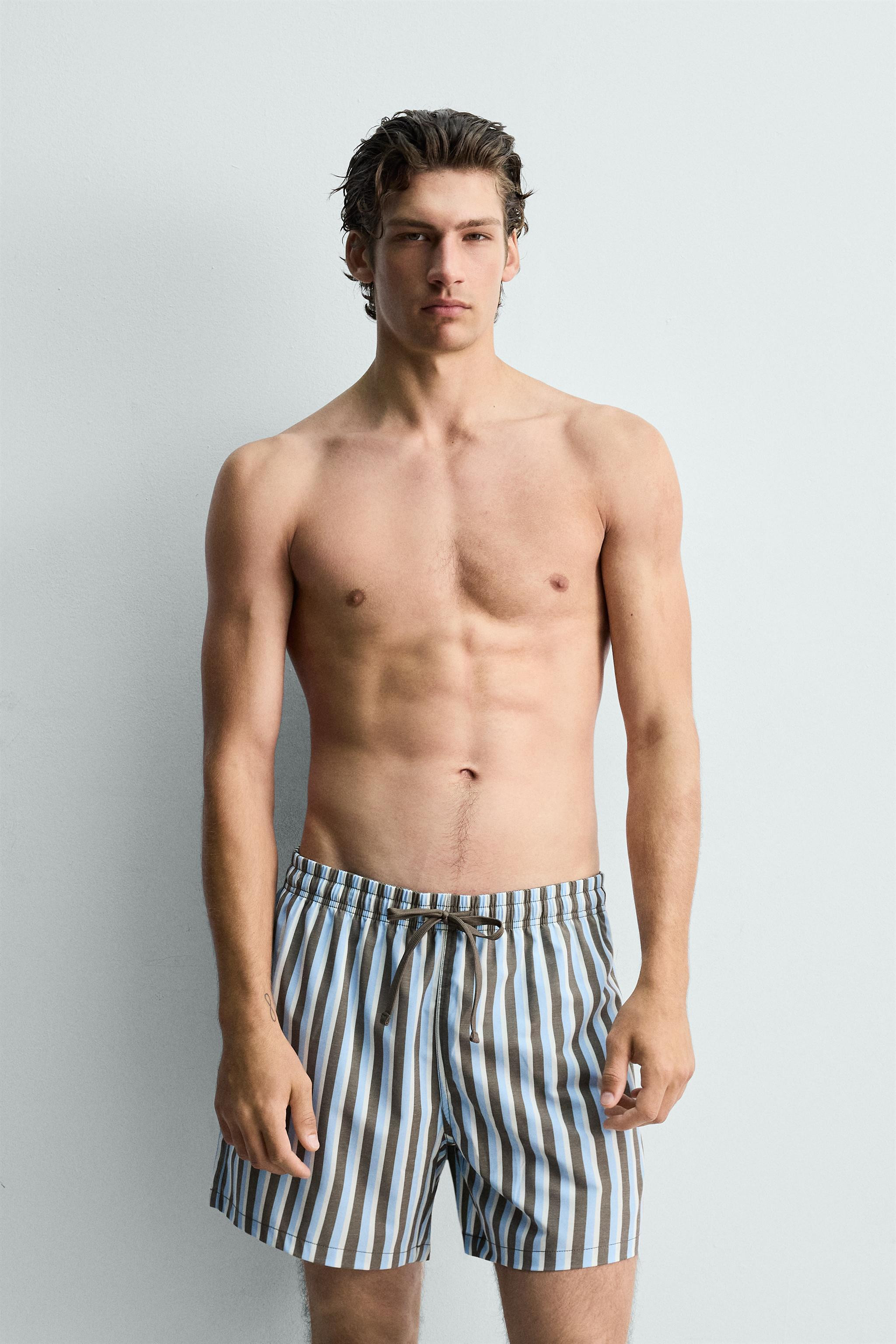 STRIPED SWIMSUIT | Zara US