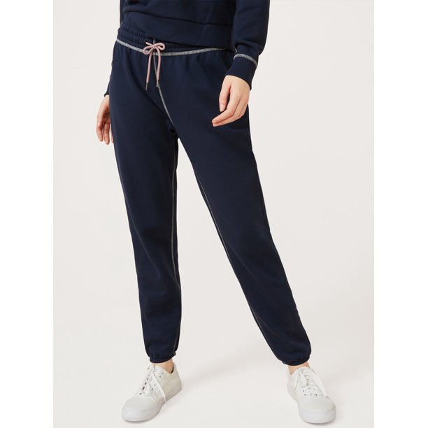 Free Assembly Women's Classic Cotton Blend Sweatpants - Walmart.com | Walmart (US)