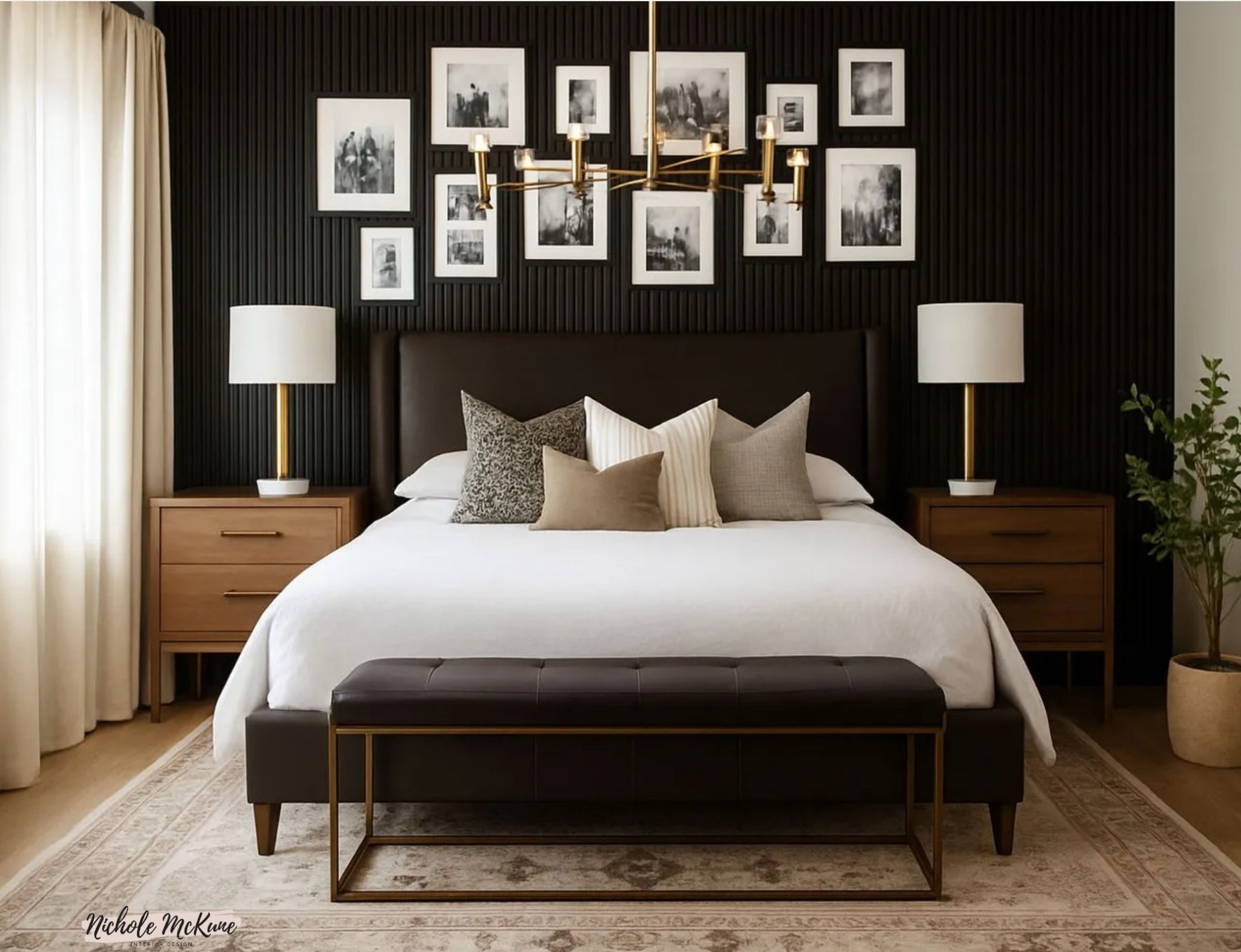 Warm Transitional Bedroom Design. Primary bedroom design. Modern moody bedroom design.

#LTKHome #LTKU #LTKSaleAlert