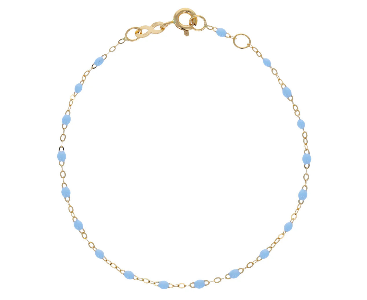 Baby Blue Resin Beaded Bracelet | TWIST