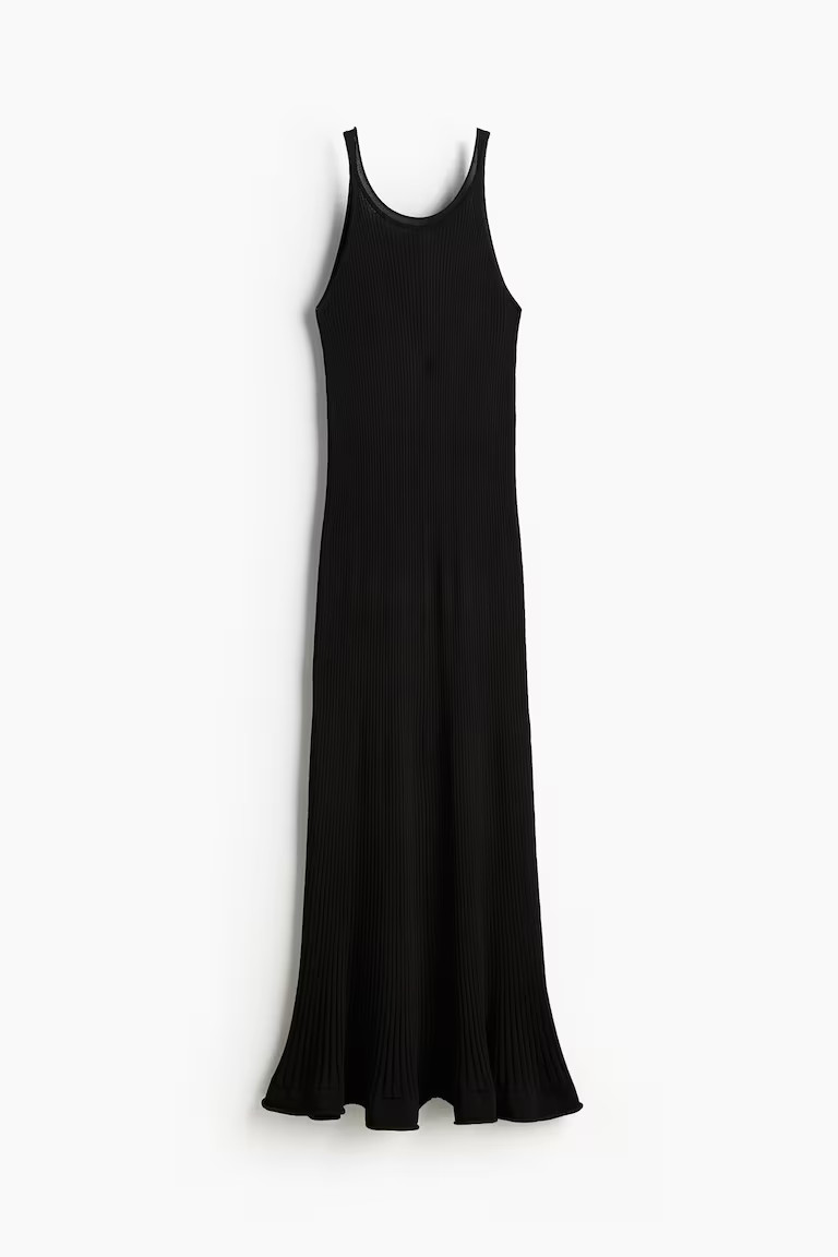 Rib-knit maxi dress | H&M (UK, MY, IN, SG, PH, TW, HK)