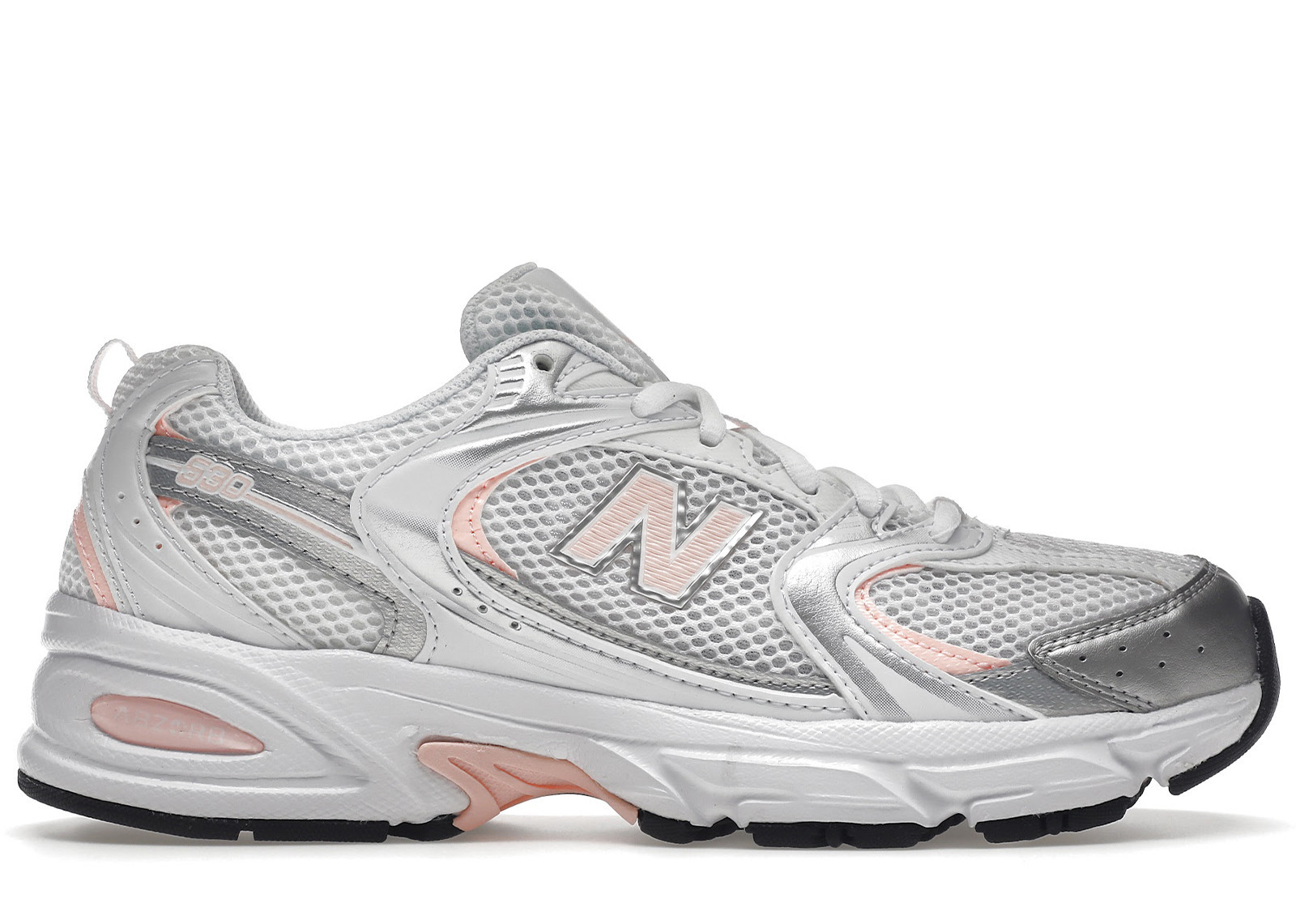 Men's New Balance 530 Pink Sneakers in White/Silver/Light Pink | StockX