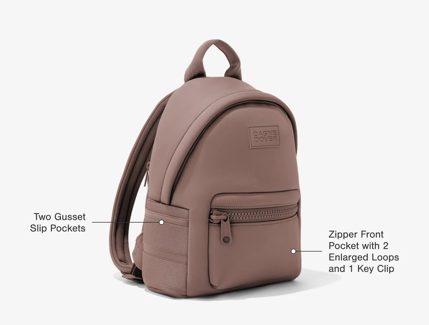 Dakota neoprene Backpack | Dagne Dover