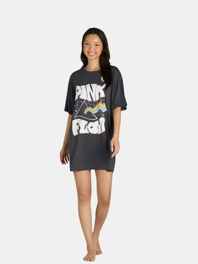 Pink Floyd Junior's Sleep Graphic Tee with Short Sleeves, Sizes S-3X | Walmart (US)