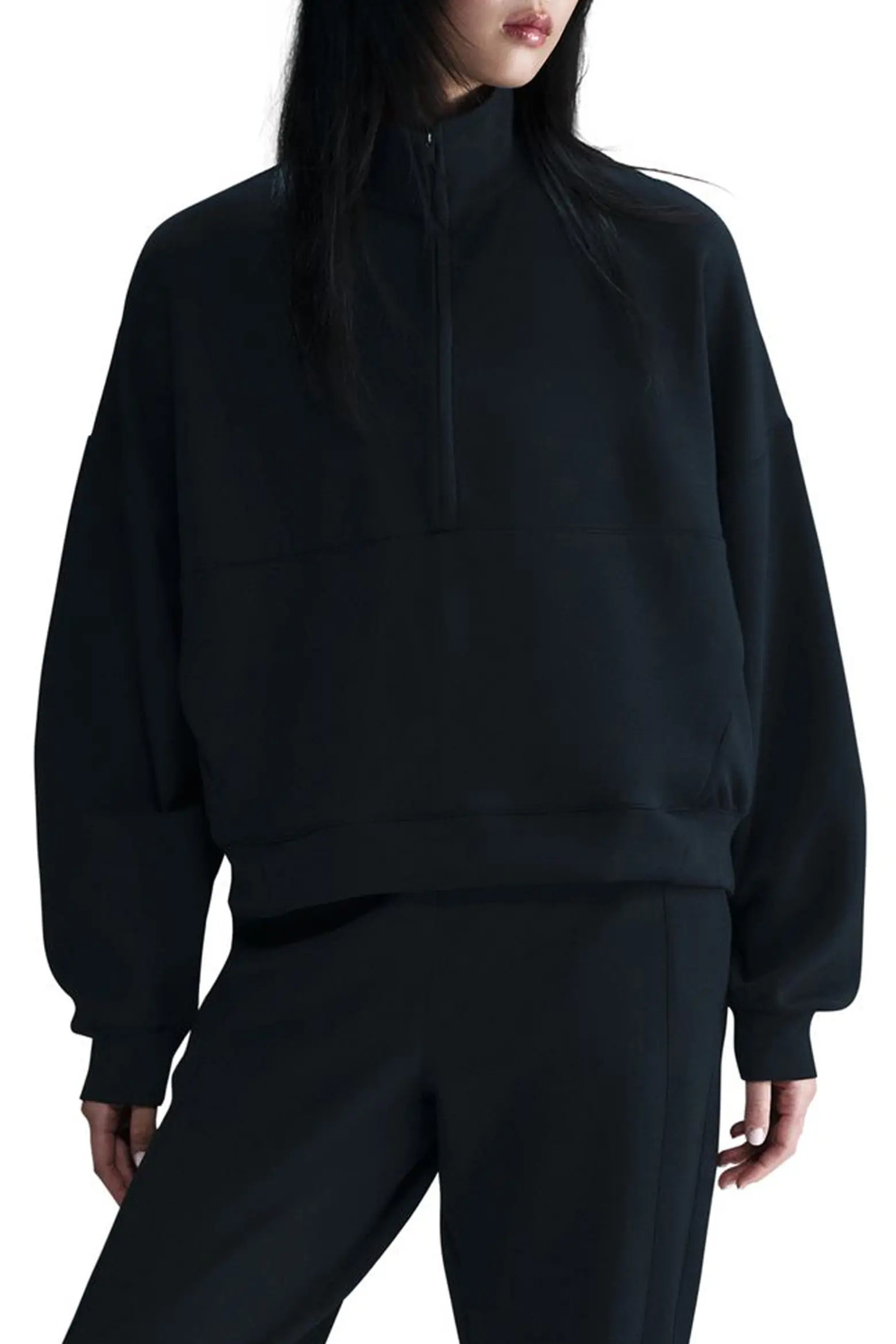 24.7 ImpossiblySoft Dri-FIT Oversize Half Zip Top (Women) | Nordstrom | Nordstrom